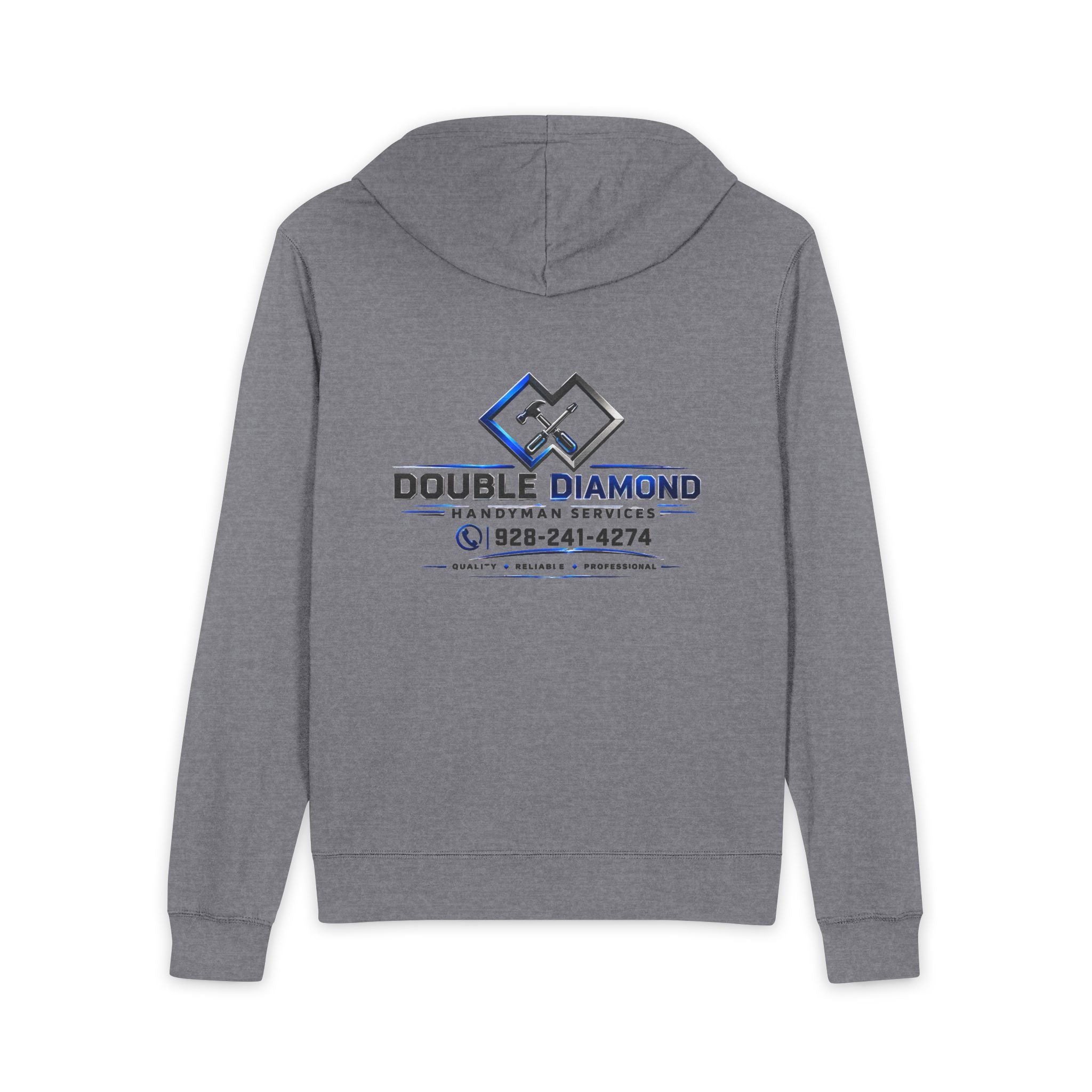 Double Diamond Handyman Branded Full-Zip Hoodie