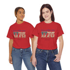 1776 American Flag Tee — "Home of the Free, Because of the Brave" Patriotic T-Shirt