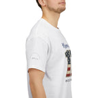 1776 American Flag Tee — "Home of the Free, Because of the Brave" Patriotic T-Shirt