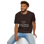 Halloween Bat Heart T-Shirt — "It's Always Halloween If You're Spooky at Heart"