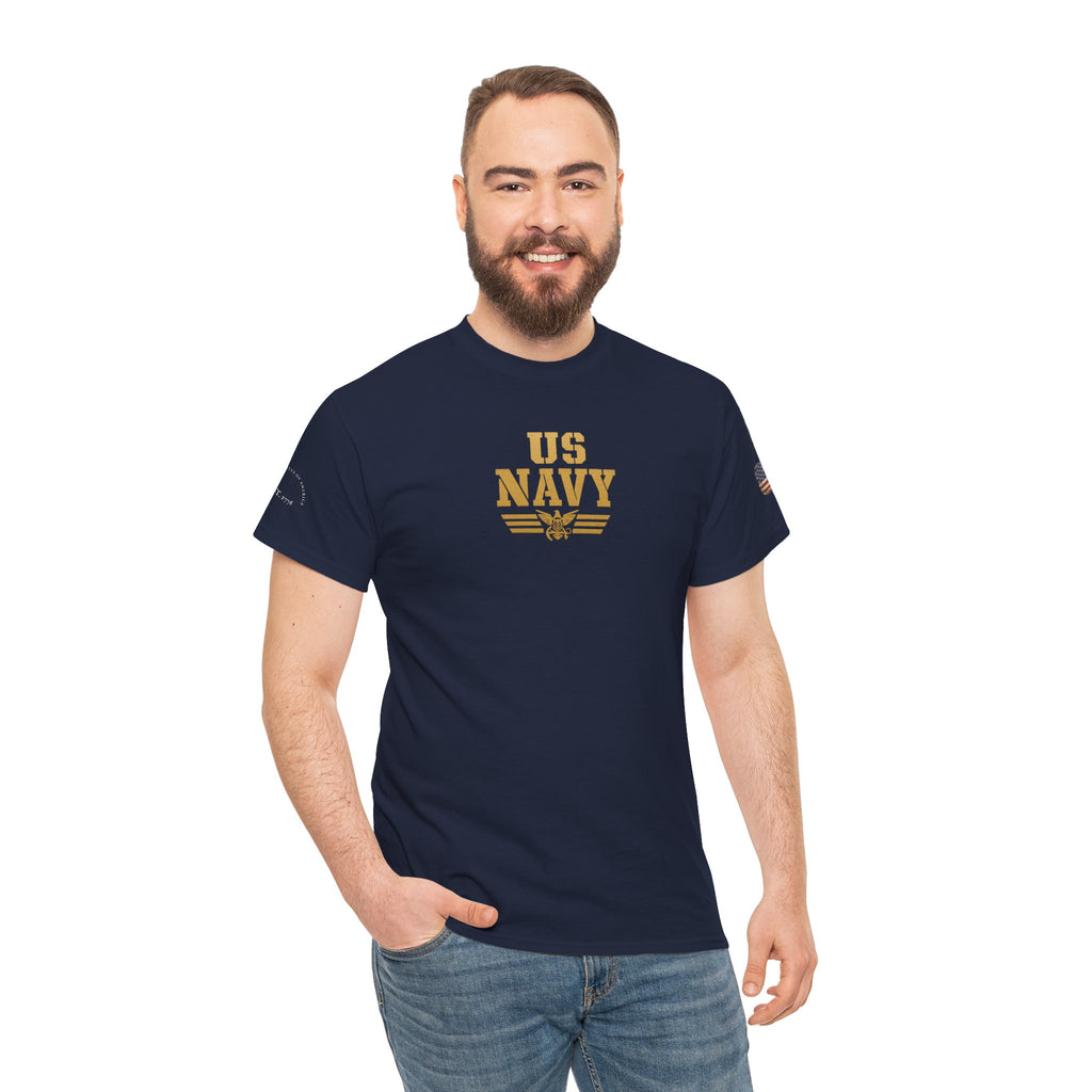 US Navy 'Shore Leave Today, Safety Brief Tomorrow' Graphic Tee