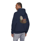 Mushroom Skull Hoodie — Gothic Mushroom Graveyard RIP Pullover
