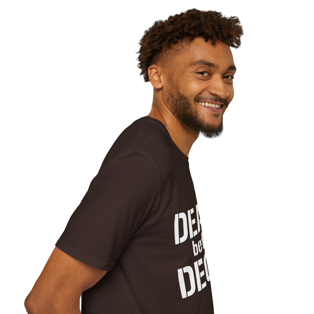 Death Before Decaf T-Shirt — Funny Coffee Lover Tee