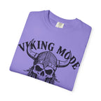 Viking Mode T-Shirt — Skull Viking Helmet Graphic Tee