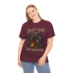 Viking Campfire T-Shirt — "Beast mode? Don’t make me laugh" Graphic Tee