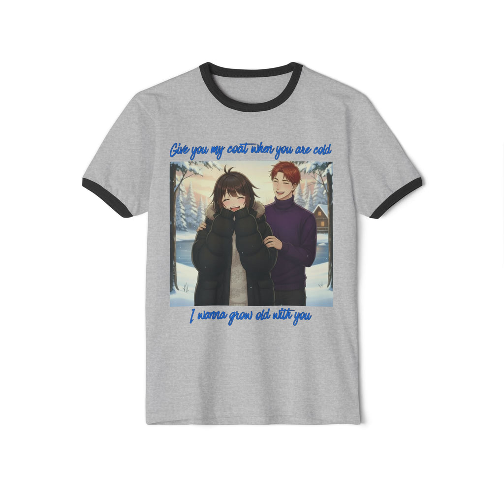 Give You My Coat When You Are Cold T-Shirt | I Wanna Grow Old With You | Wedding Singer
