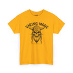 Viking Mode Skull Viking T-shirt | Norse Helmet Skull Graphic Tee