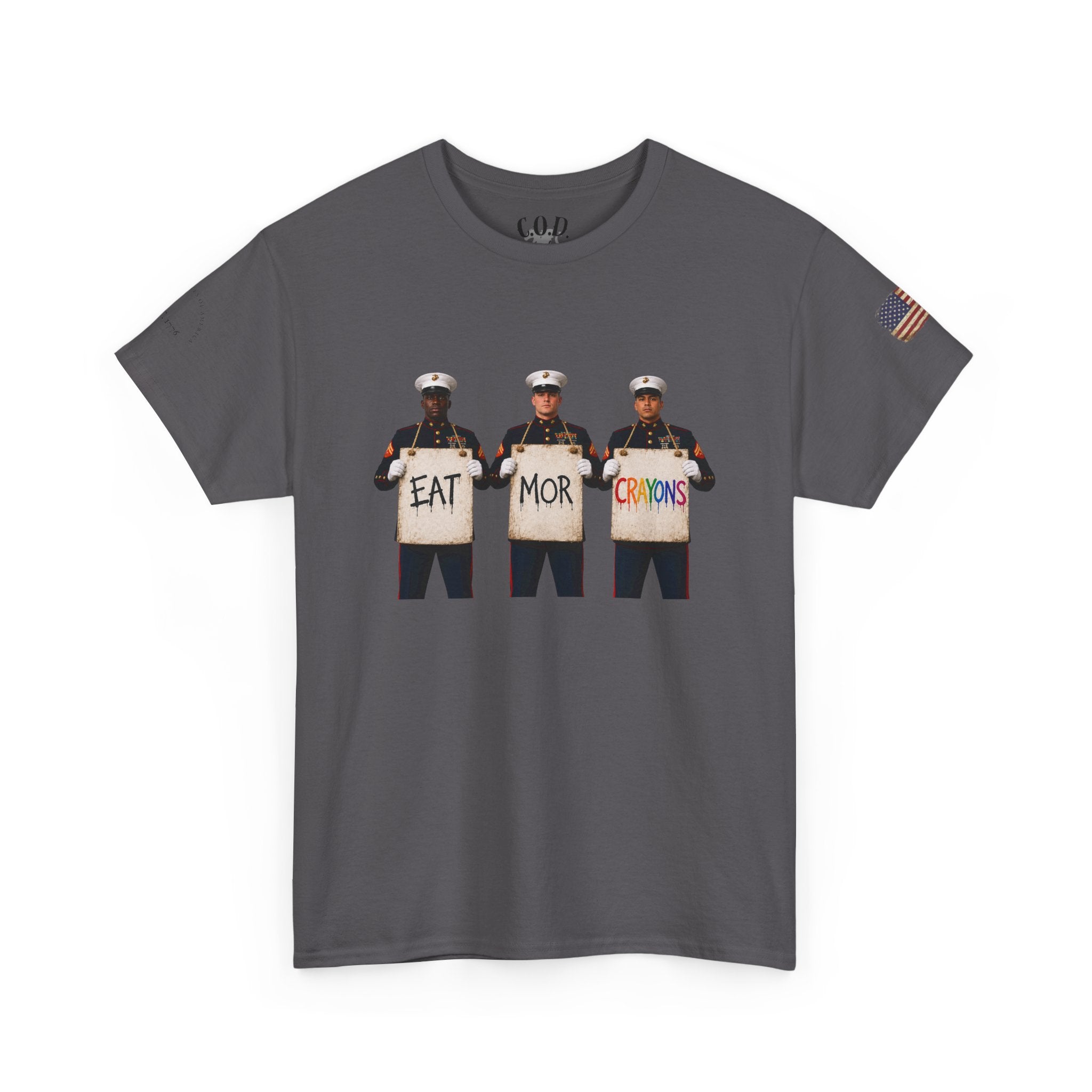 T‑Shirt — 'Eat Mor Crayons