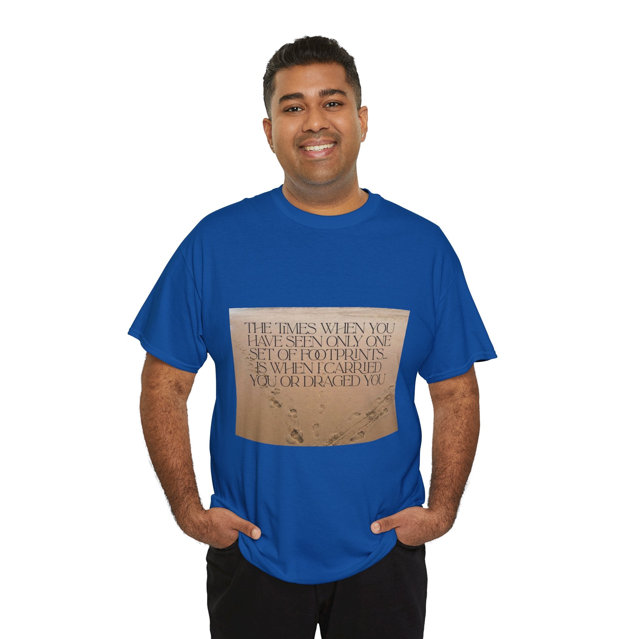 Foot Prints in the Sand | Faith with a Twist