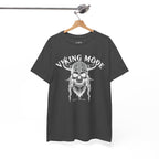 Viking Mode Skull Viking T-shirt | Norse Helmet Skull Graphic Tee
