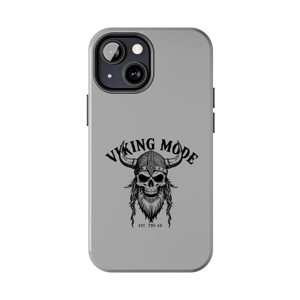 Viking Mode Skull Helmet phone case | Nordic warrior, est. 795 AD