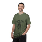 Viking Mode Skull Viking T-shirt | Norse Helmet Skull Graphic Tee