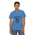 Viking Mode Skull Viking T-shirt | Norse Helmet Skull Graphic Tee