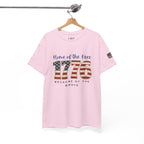 1776 American Flag Tee — "Home of the Free, Because of the Brave" Patriotic T-Shirt