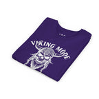 Viking Mode Youth T‑Shirt — Skull Horned Helmet Graphic Tee for Kids