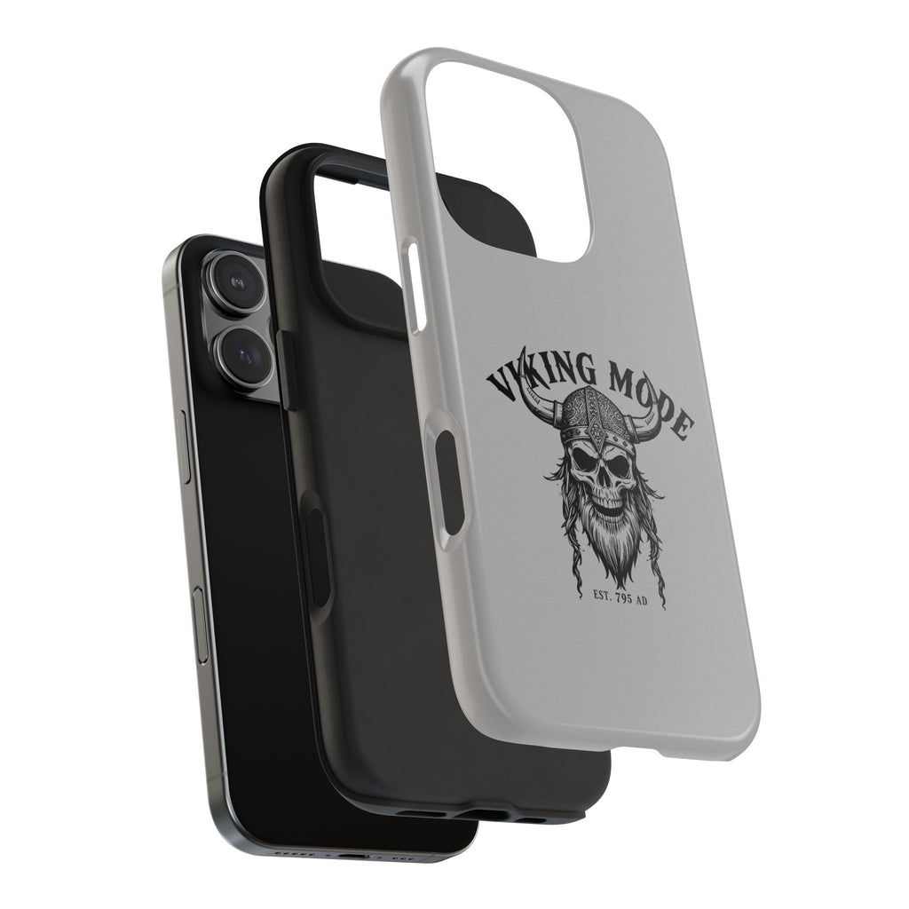 Viking Mode Skull Helmet phone case | Nordic warrior, est. 795 AD