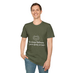 Halloween Bat Heart T-Shirt — "It's Always Halloween If You're Spooky at Heart"