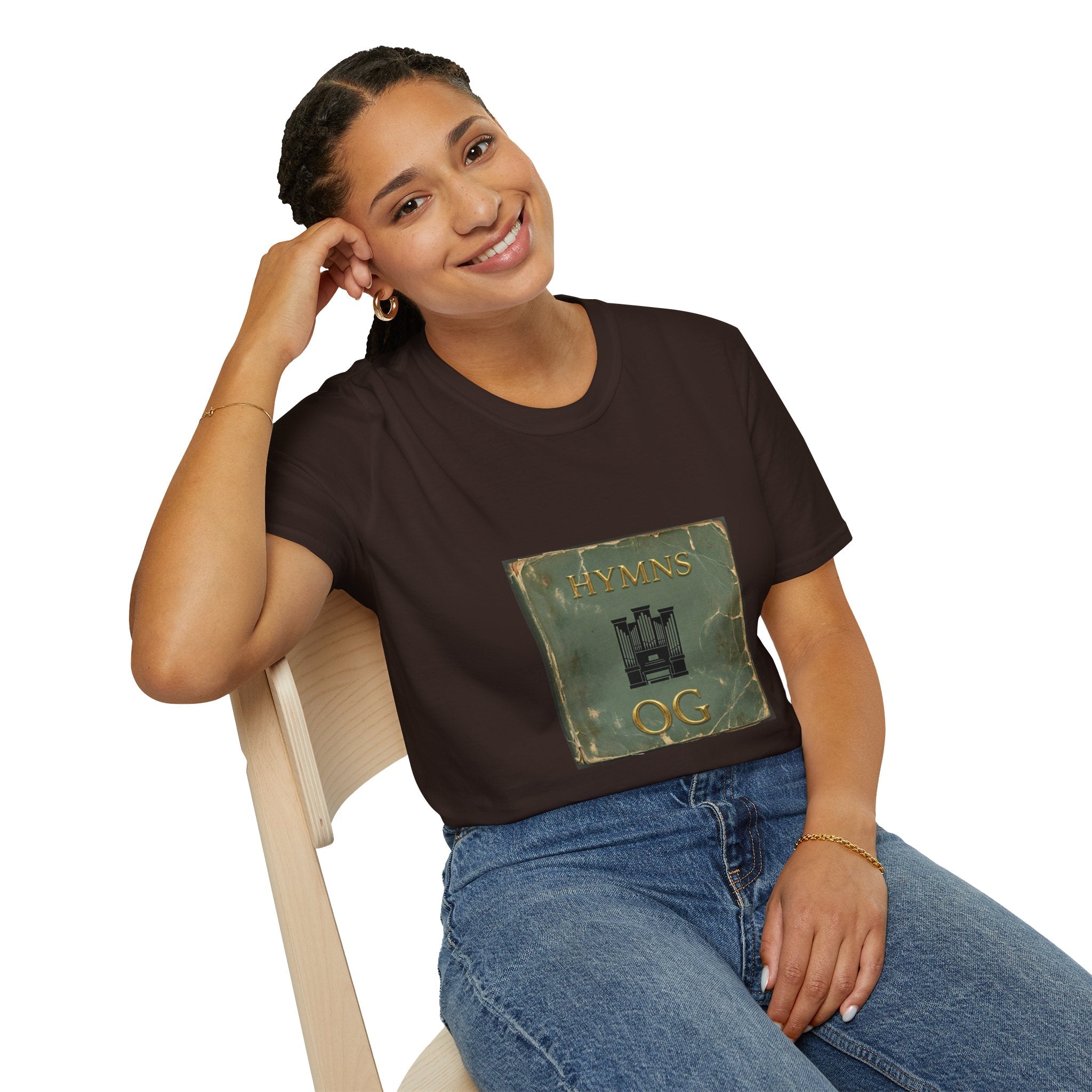 LDS HYMNS OG Graphic Tee | Vintage Emblem T-Shirt