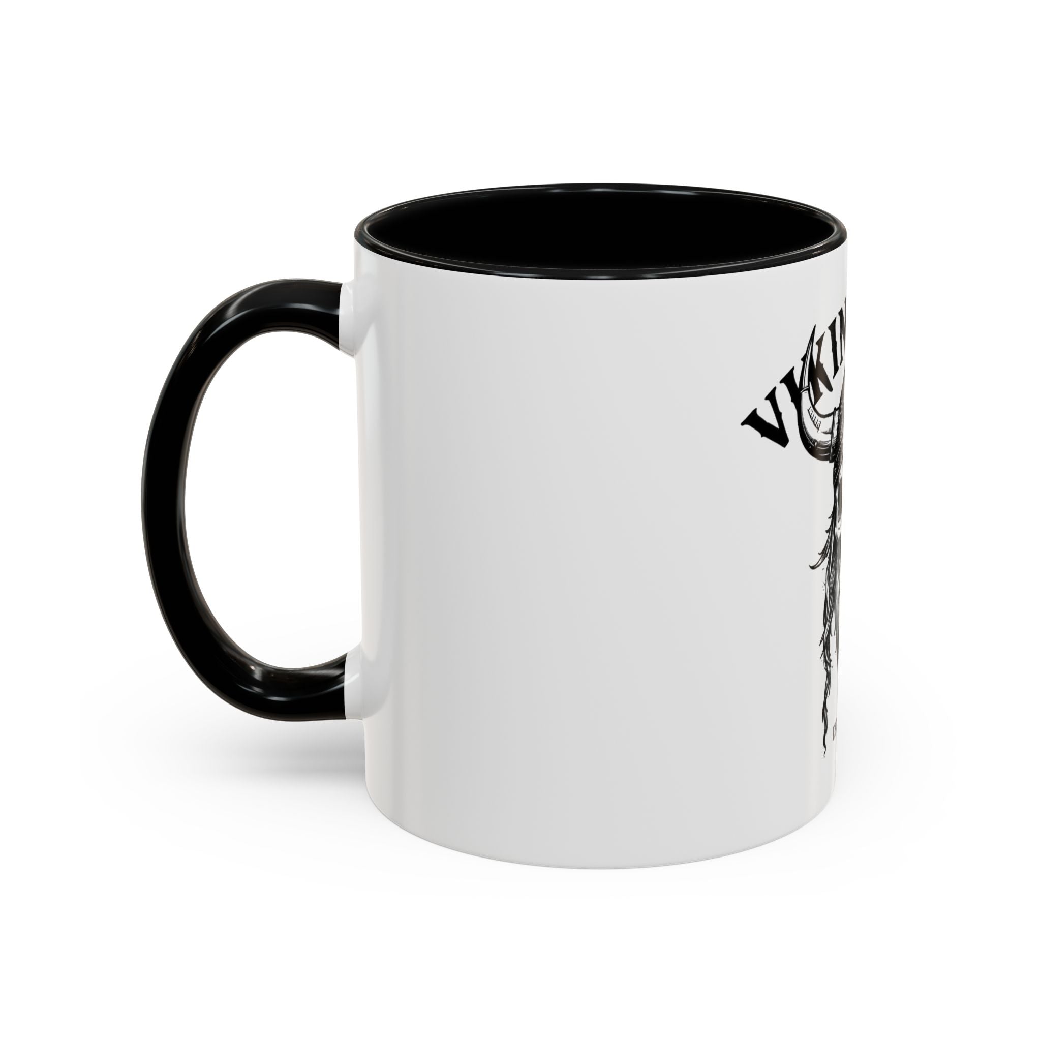 Viking Mode Skull Viking Mug | Accent Coffee Mug 11oz 15oz