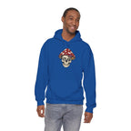 Mushroom Skull Hoodie — Gothic Mushroom Graveyard RIP Pullover