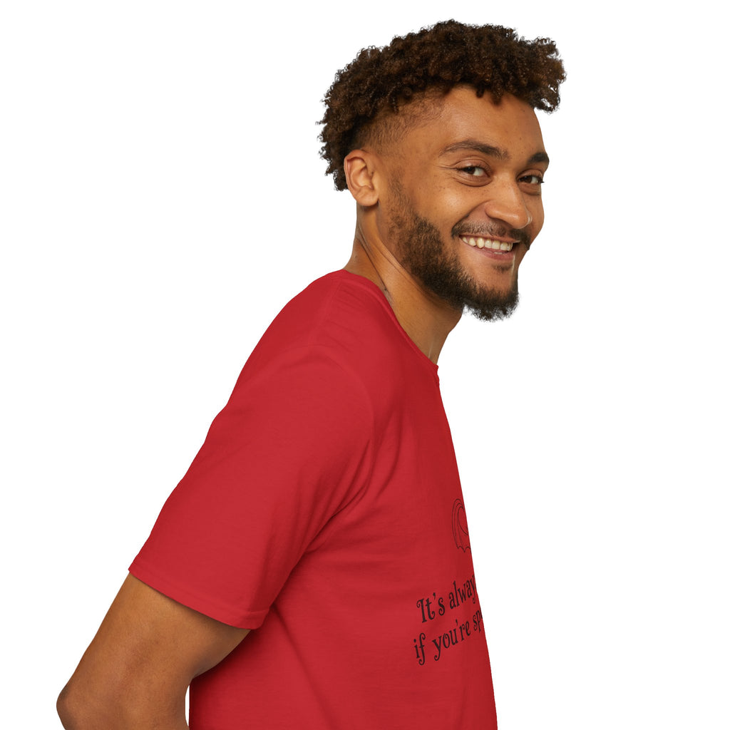 Halloween Bat Heart T-Shirt — "It's Always Halloween If You're Spooky at Heart"