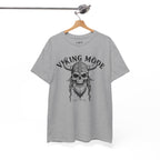 Viking Mode Skull Viking T-shirt | Norse Helmet Skull Graphic Tee