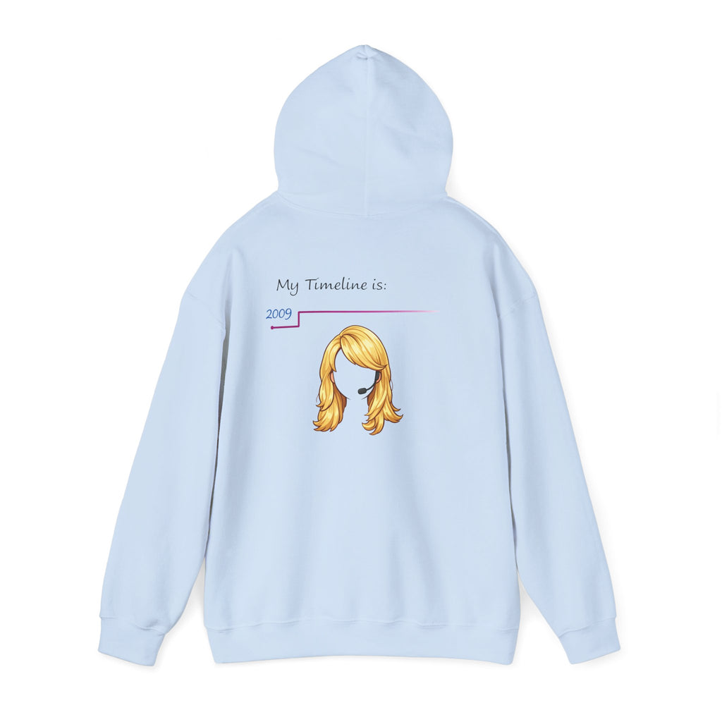 Timeline Hair Illustration Hooded Sweatshirt | Mandela Effect | Britney