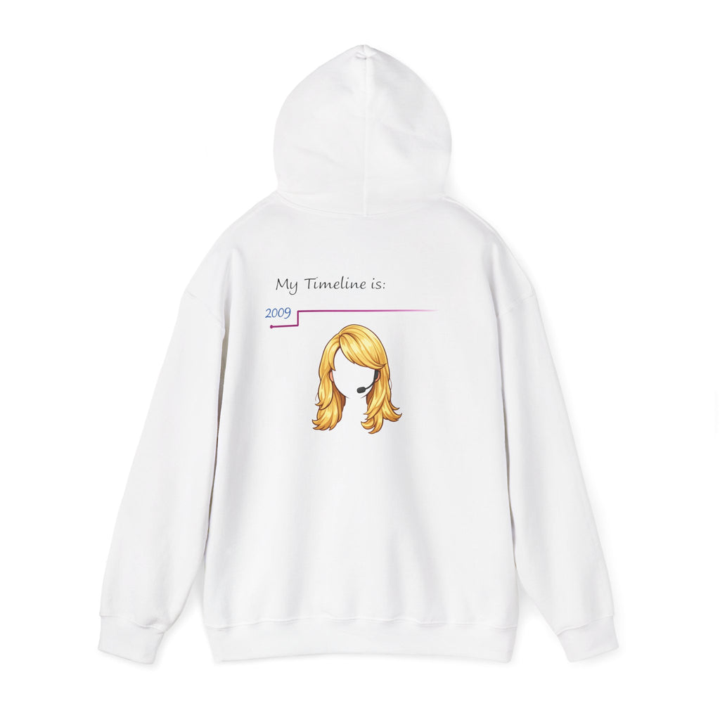 Timeline Hair Illustration Hooded Sweatshirt | Mandela Effect | Britney