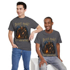 Viking Campfire T-Shirt — "Beast mode? Don’t make me laugh" Graphic Tee