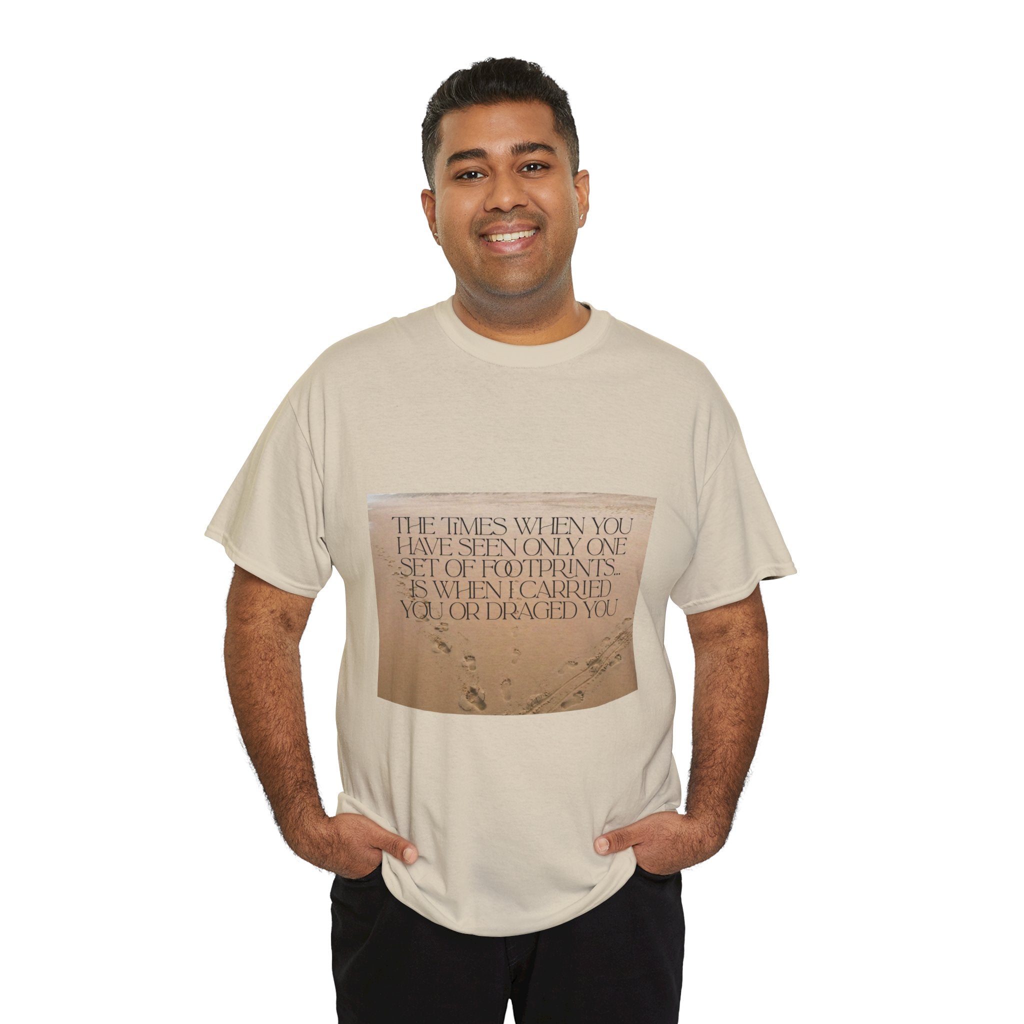 Foot Prints in the Sand | Faith with a Twist