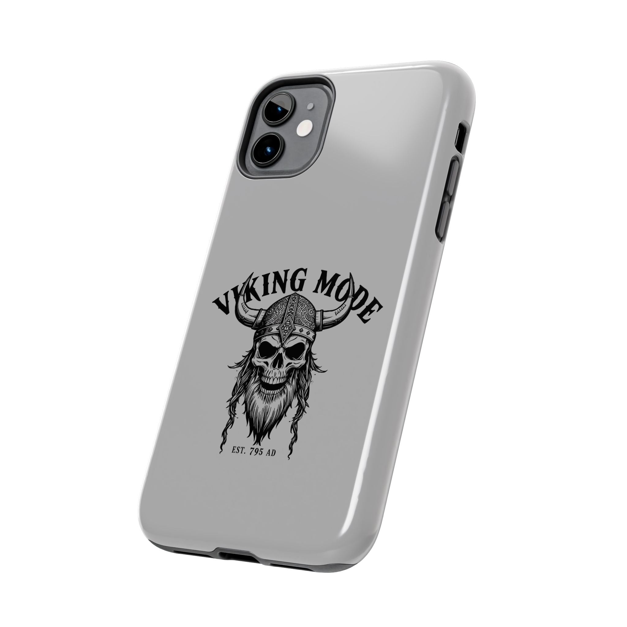 Viking Mode Skull Helmet phone case | Nordic warrior, est. 795 AD