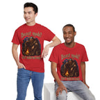 Viking Campfire T-Shirt — "Beast mode? Don’t make me laugh" Graphic Tee