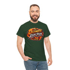 T-Shirt — "Ultimate Lock Pick" Fiery Logo Graphic Tee