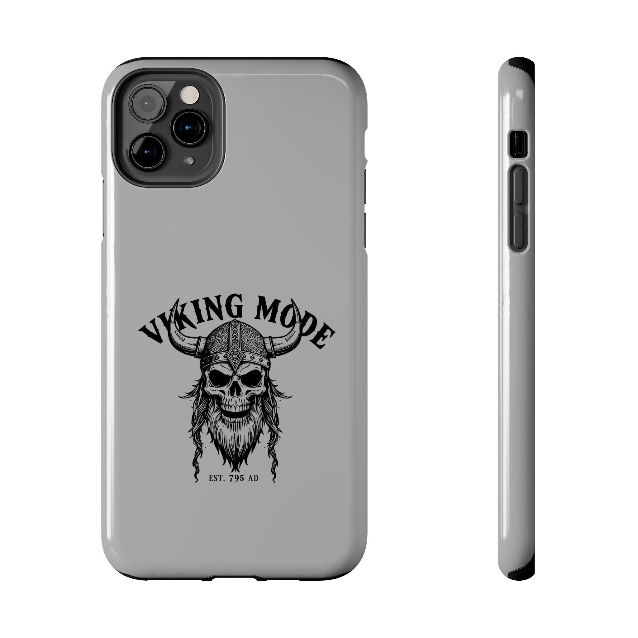 Viking Mode Skull Helmet phone case | Nordic warrior, est. 795 AD