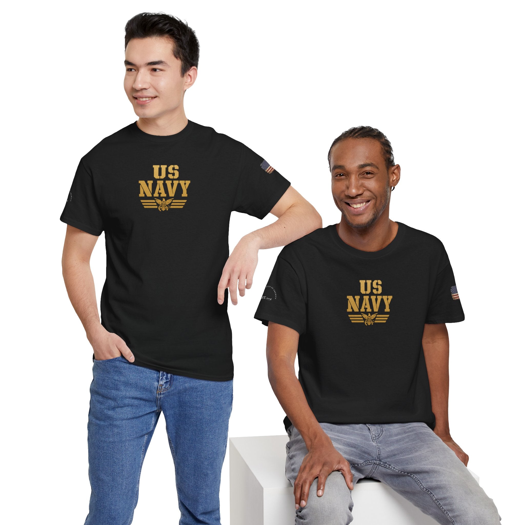 US Navy 'Shore Leave Today, Safety Brief Tomorrow' Graphic Tee