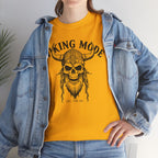 Viking Mode Skull Viking T-shirt | Norse Helmet Skull Graphic Tee