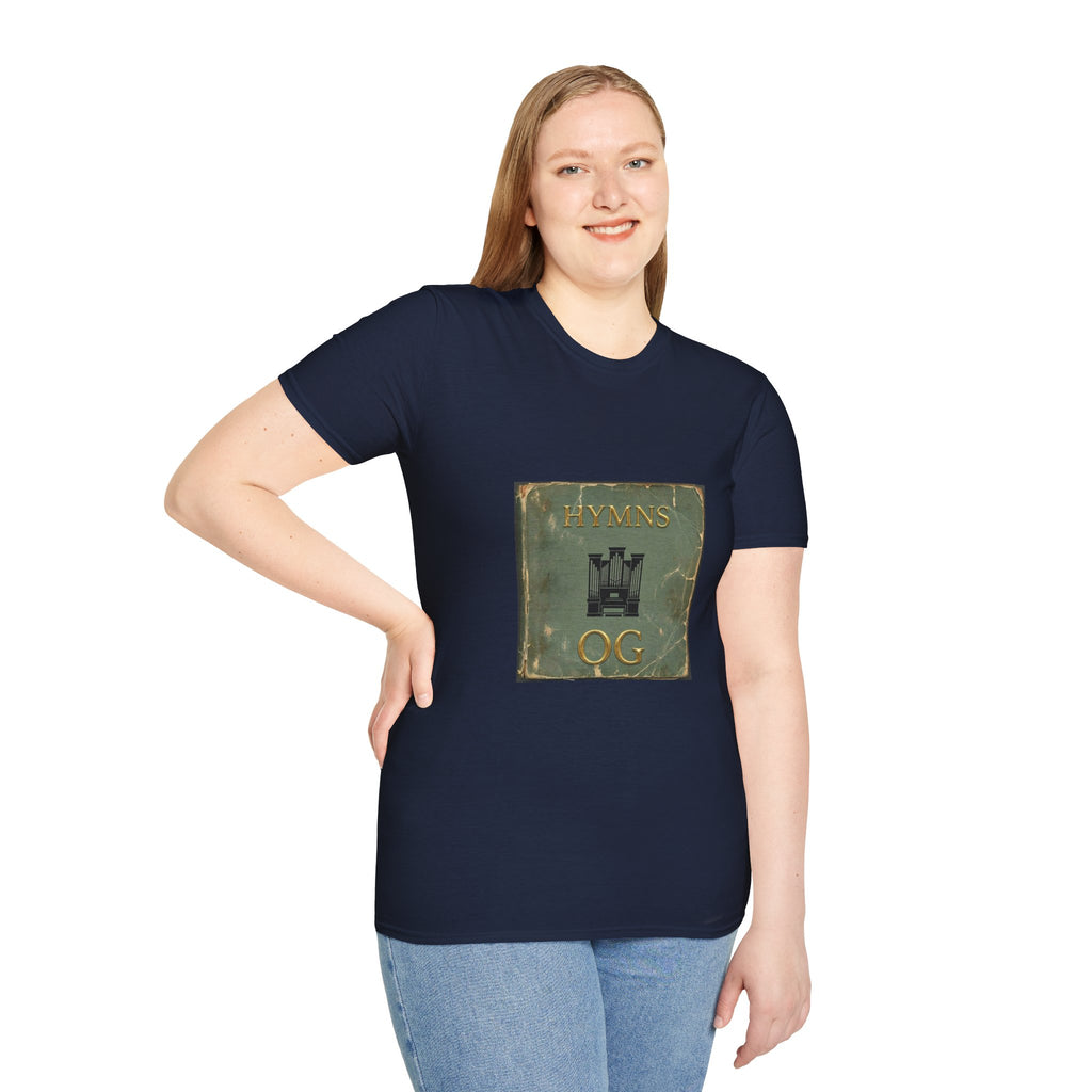 LDS HYMNS OG Graphic Tee | Vintage Emblem T-Shirt