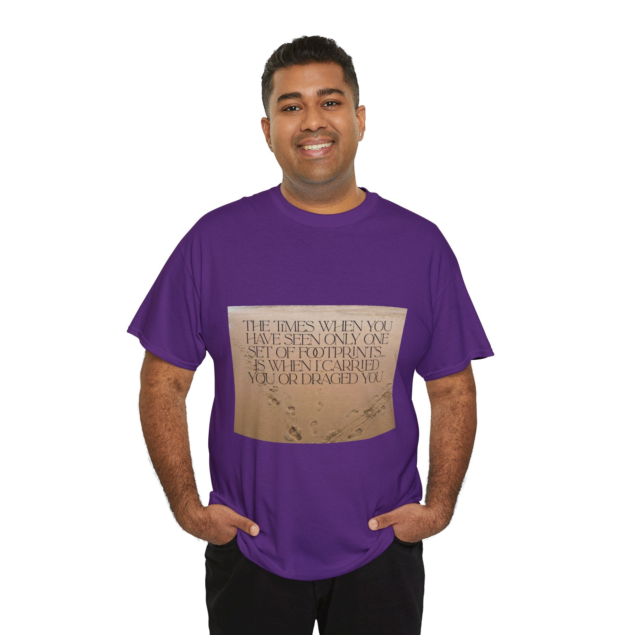 Foot Prints in the Sand | Faith with a Twist