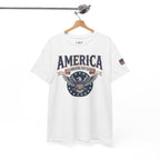 America Patriotic T‑Shirt – "America Celebrating 250 Years" Eagle Emblem