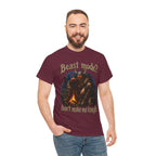 Viking Campfire T-Shirt — "Beast mode? Don’t make me laugh" Graphic Tee
