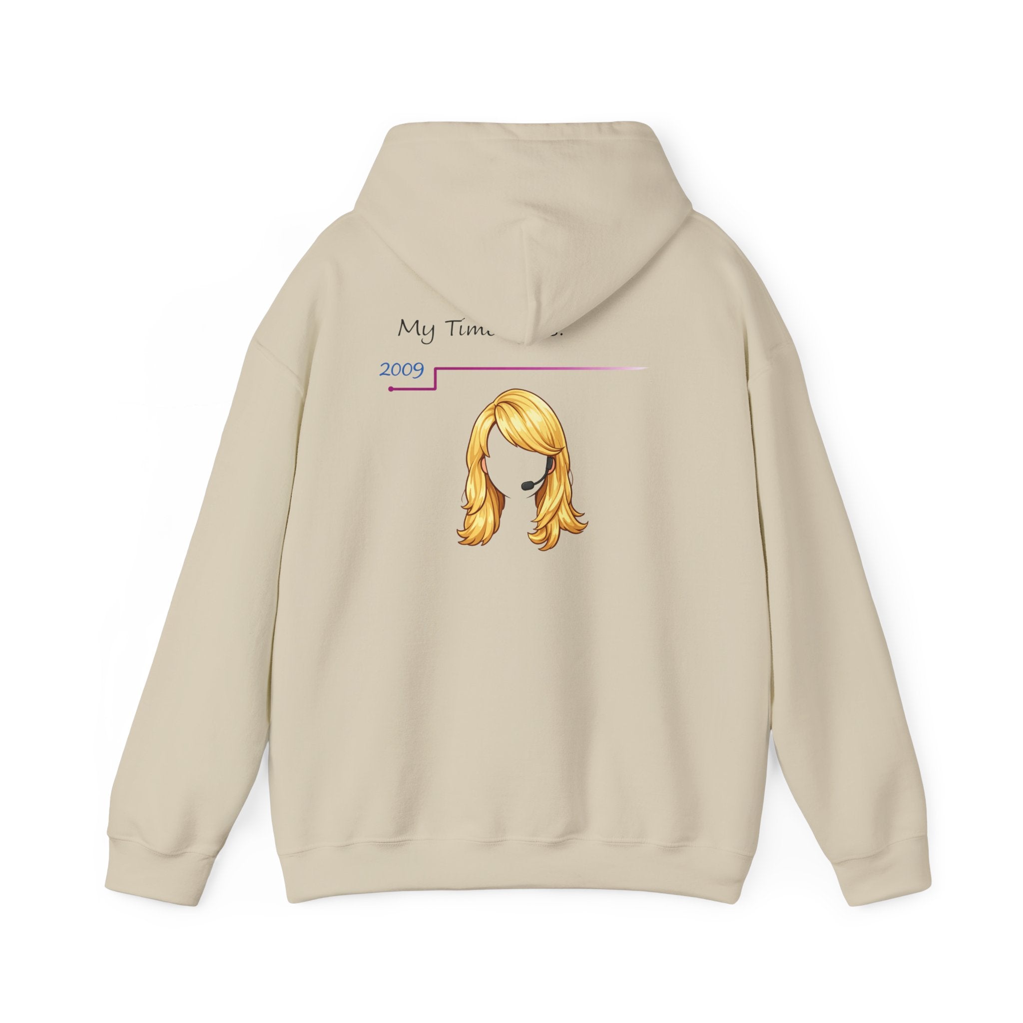Timeline Hair Illustration Hooded Sweatshirt | Mandela Effect | Britney