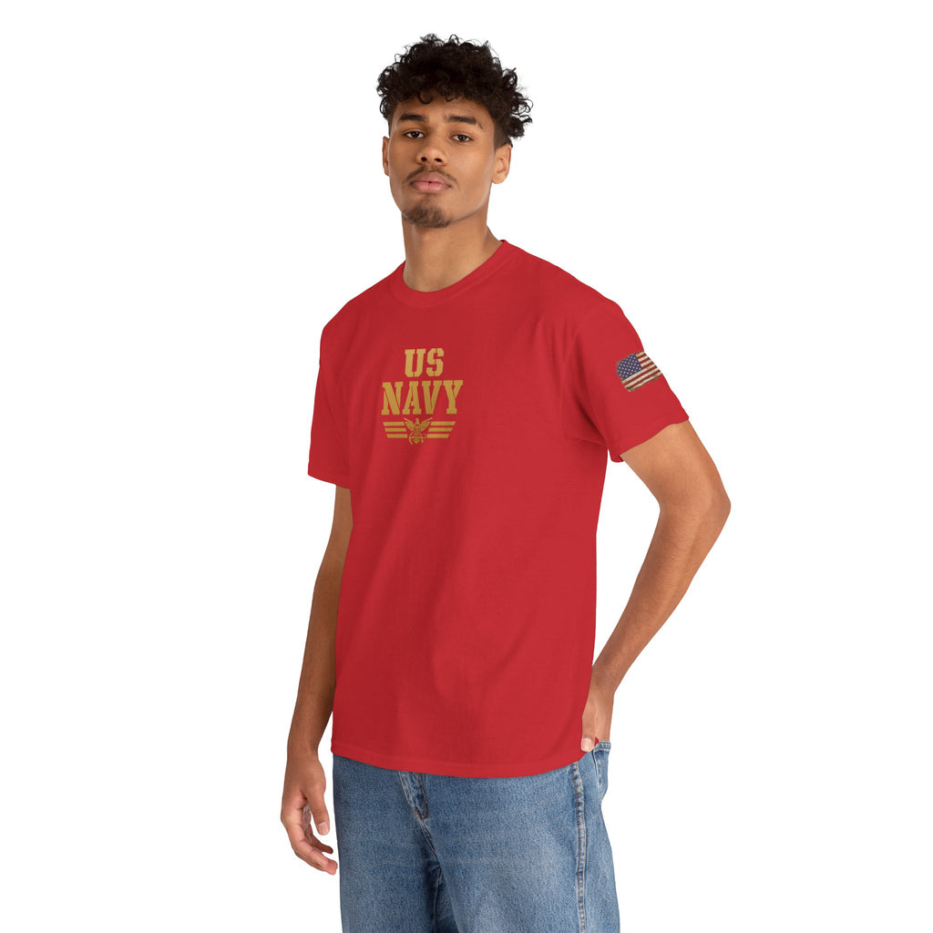 US Navy 'Shore Leave Today, Safety Brief Tomorrow' Graphic Tee