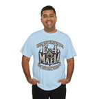 T-Shirt — "E-4 Mafia" Graphic Tee: "When You Want It Done, But You Don’t Care How" Vintage-Style Food Humor