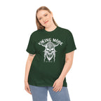 Viking Mode Skull Viking T-shirt | Norse Helmet Skull Graphic Tee