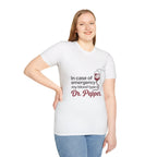 Dr Pepper T-Shirt — "In Case of Emergency My Blood Type Is Dr. Pepper" Funny Soda Tee