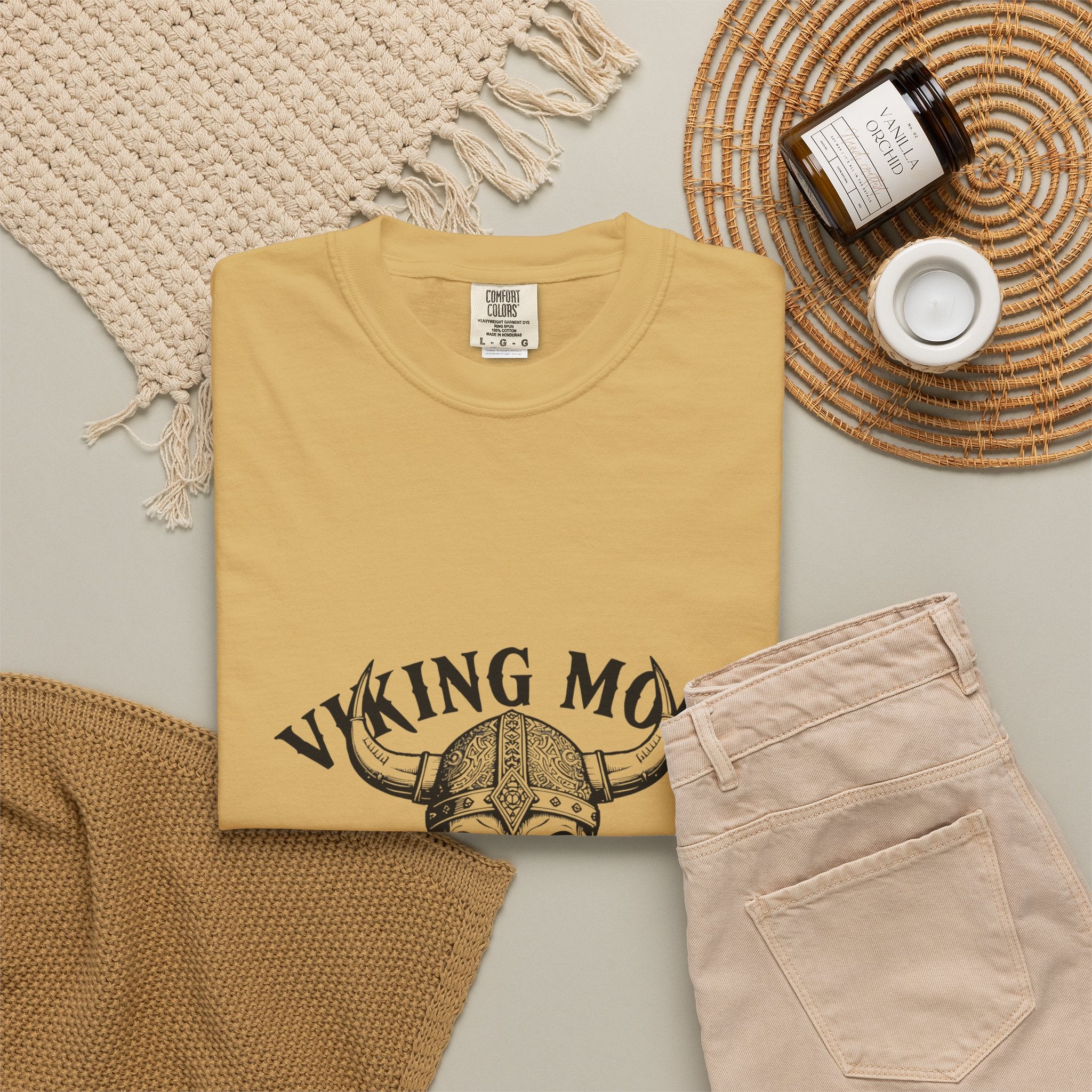 Viking Mode Skull Viking T-shirt | Norse Helmet Skull Graphic Tee