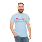 Marines Crayon Tee — “It’s okay, we can’t spell it either” Military Humor T-Shirt