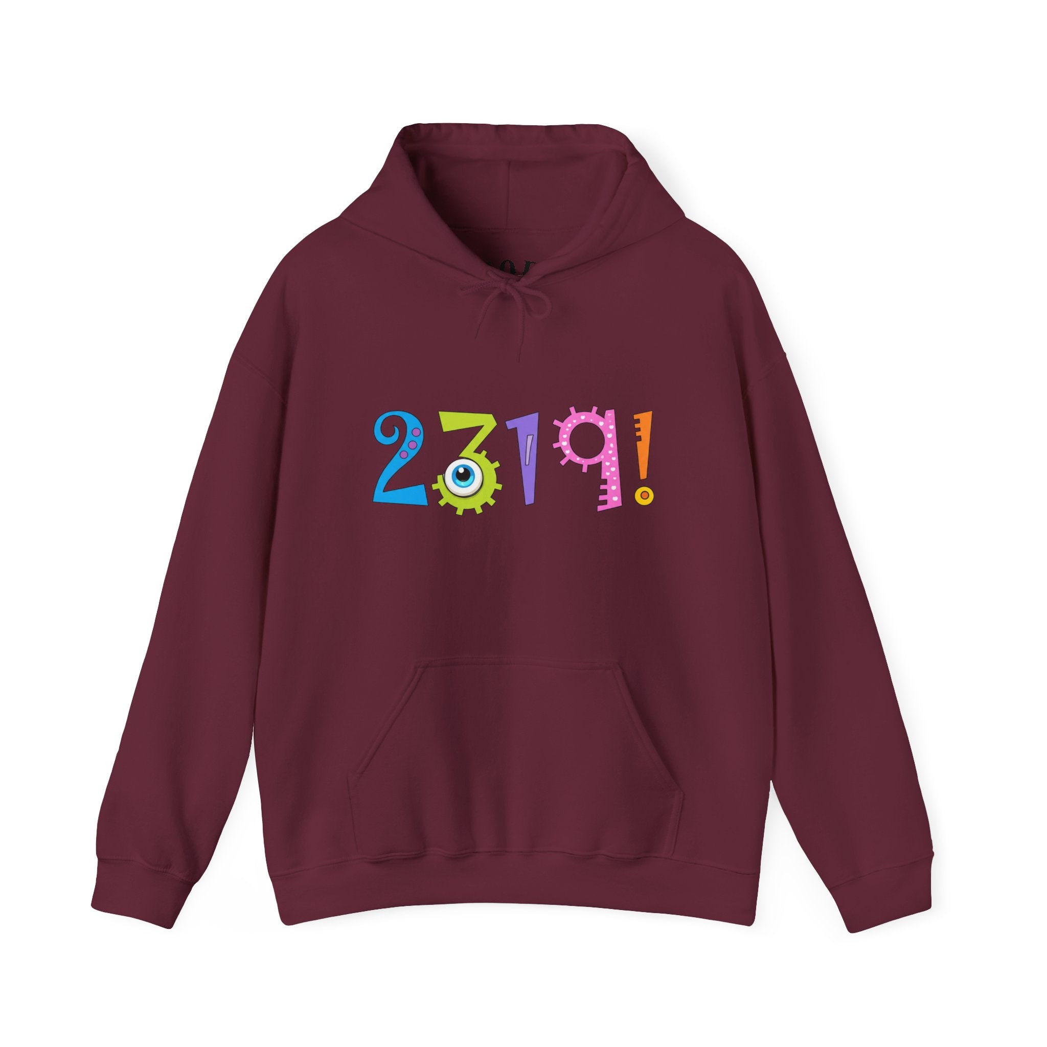 Colorful Monster Numbers 2319 Hoodie | Movie Quote
