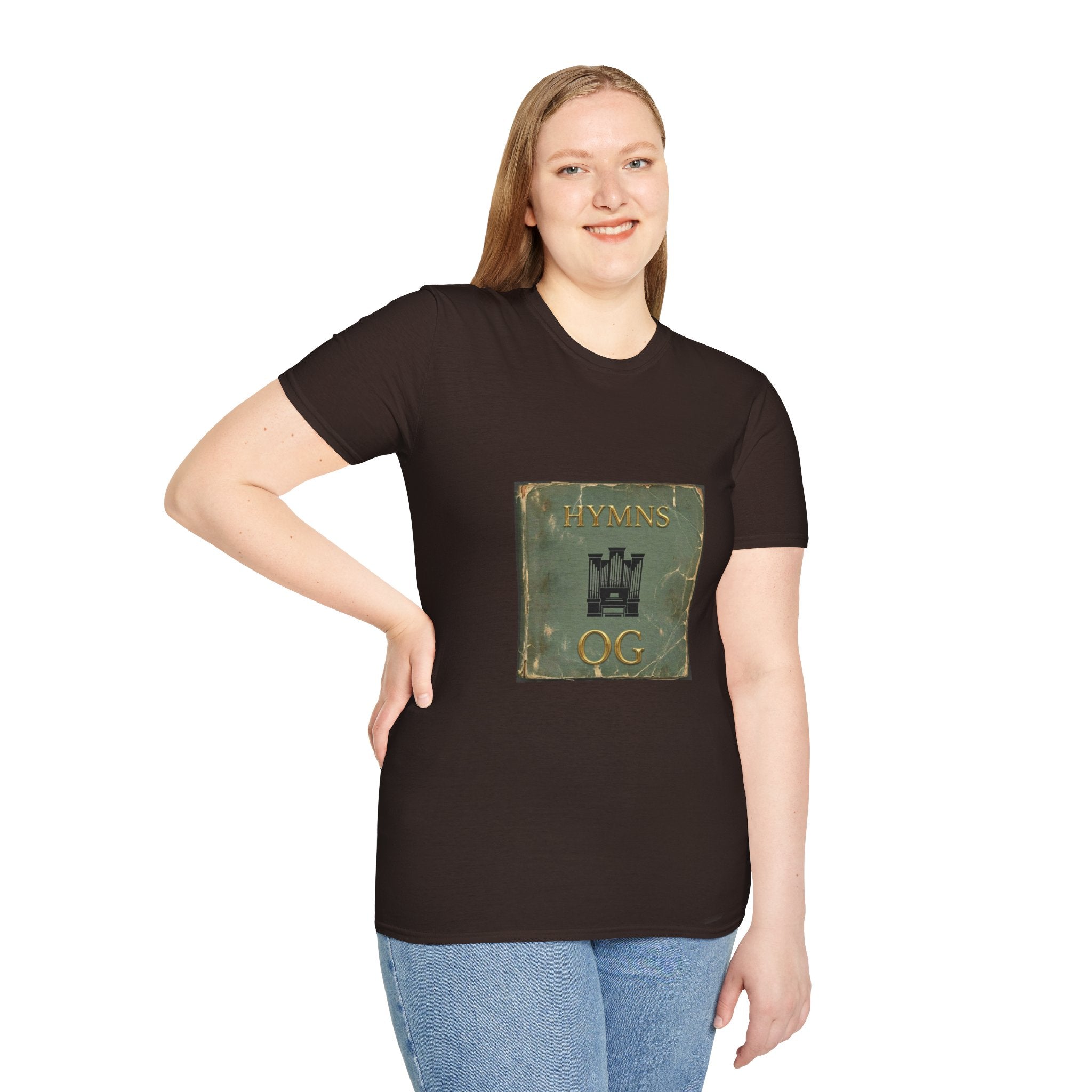 LDS HYMNS OG Graphic Tee | Vintage Emblem T-Shirt