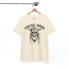 Viking Mode Skull Viking T-shirt | Norse Helmet Skull Graphic Tee